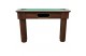 Billard anglais table Milano Walnut Foncé