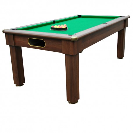 Billard anglais table Milano Walnut Foncé