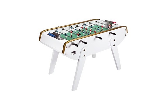 Babyfoot Bonzini B90 Laqué Blanc