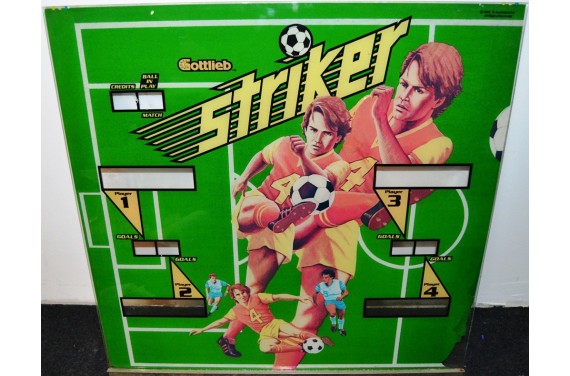 Backglass Gottlieb Striker