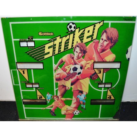 Backglass Gottlieb Striker